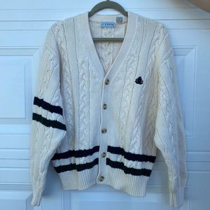 Vintage Izod Button-Down Cardigan